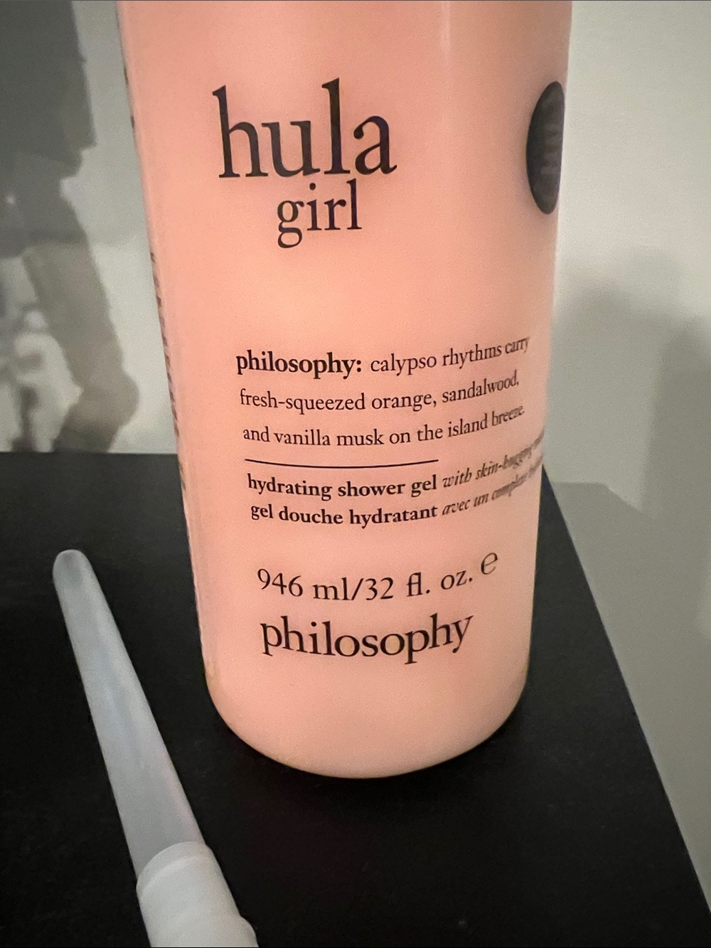 Sealed Philosophy Hula Girl Shower Gel Bottle with pump - Picture 2 of 2